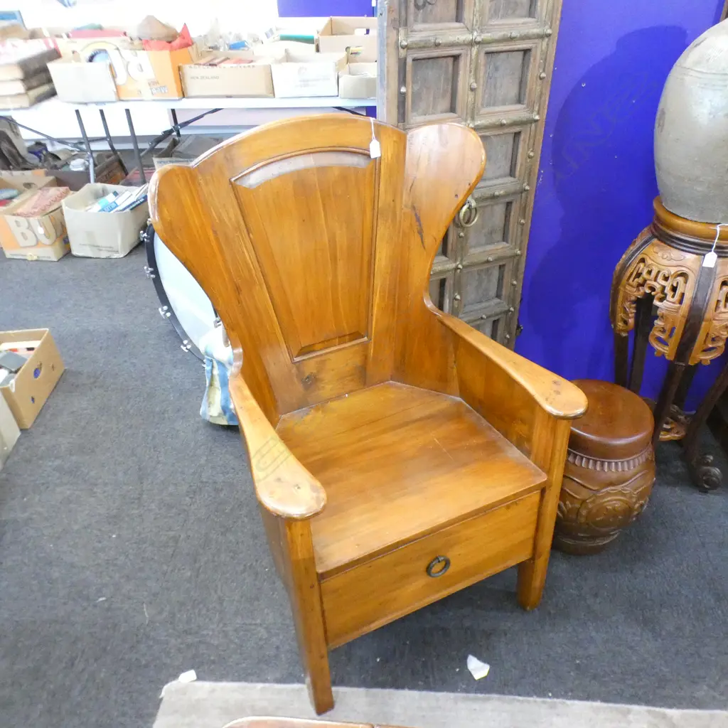 ANTIQUE STYLE  COUNTRY LAMBING CHAIR Image 1++