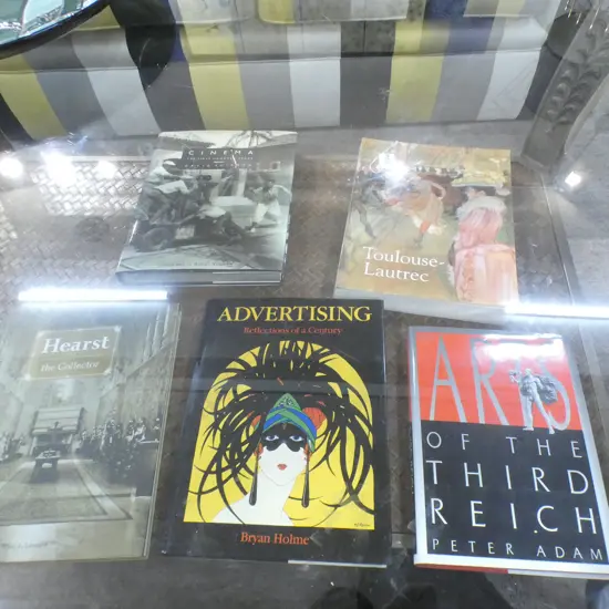 5 LARGE ART BOOKS