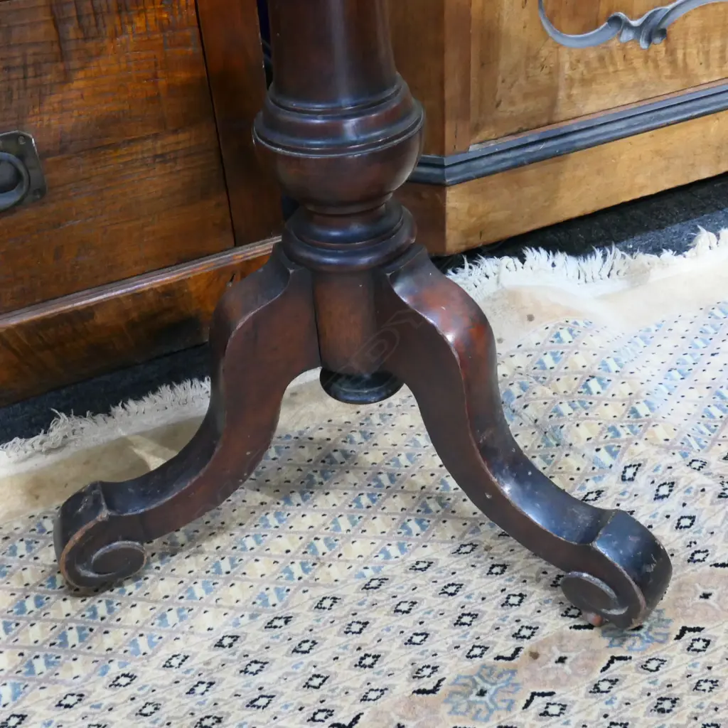 GEORGIAN MAHOGANY WASHSTAND  (AF) 450 x 1520mm Image 1++