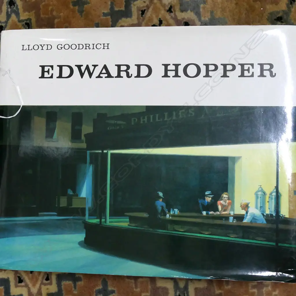 LARGE FORMAT BOOK ON EDWARD HOOPER Image 1++