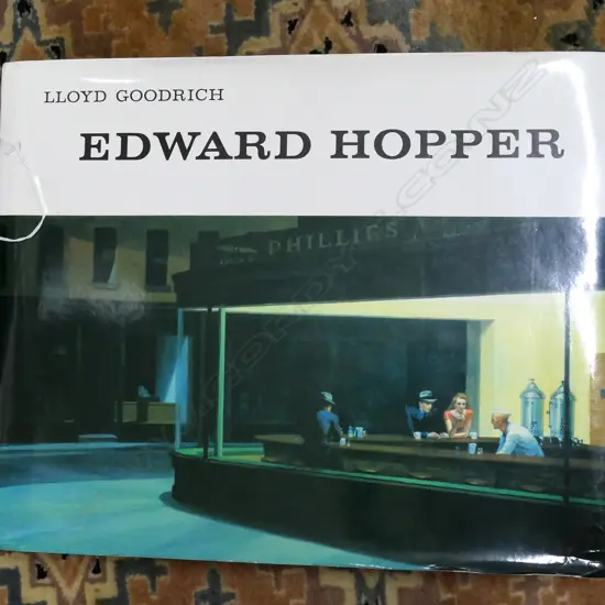 LARGE FORMAT BOOK ON EDWARD HOOPER