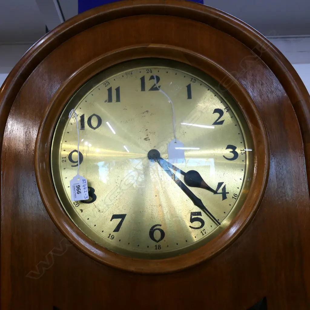 RIMU ART DECO 3 TRAIN LONGCASE CLOCK Image 1++