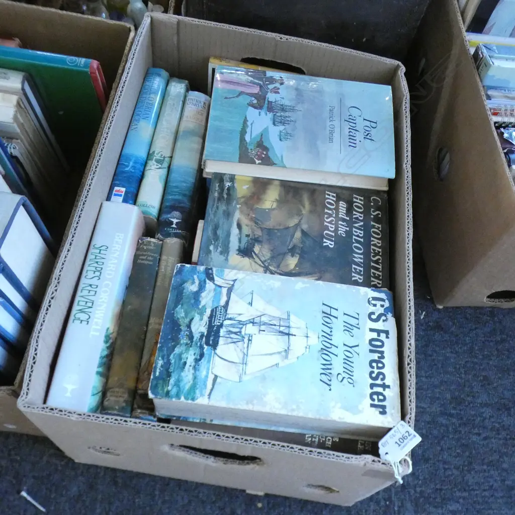 BOX LOT BOOKS; NOVELS; FORESTER / O'BRIAN Image 1++