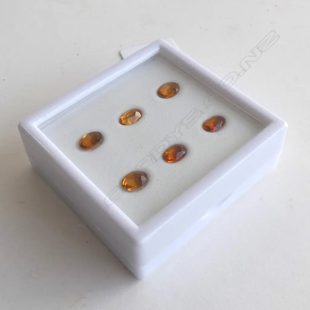 SIX OVAL CITRINE 5.6CT Image 1++