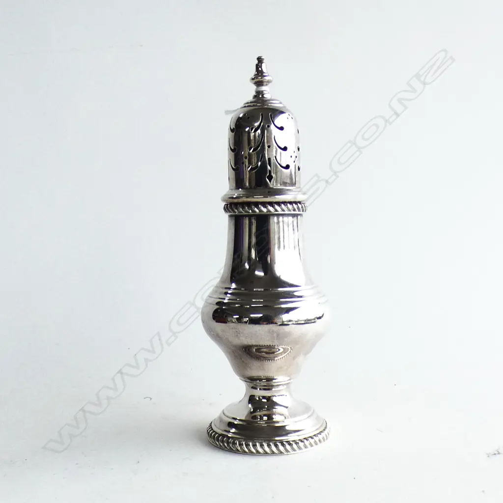 SILVER OVER COPPER SUGAR CASTER  Image 1++