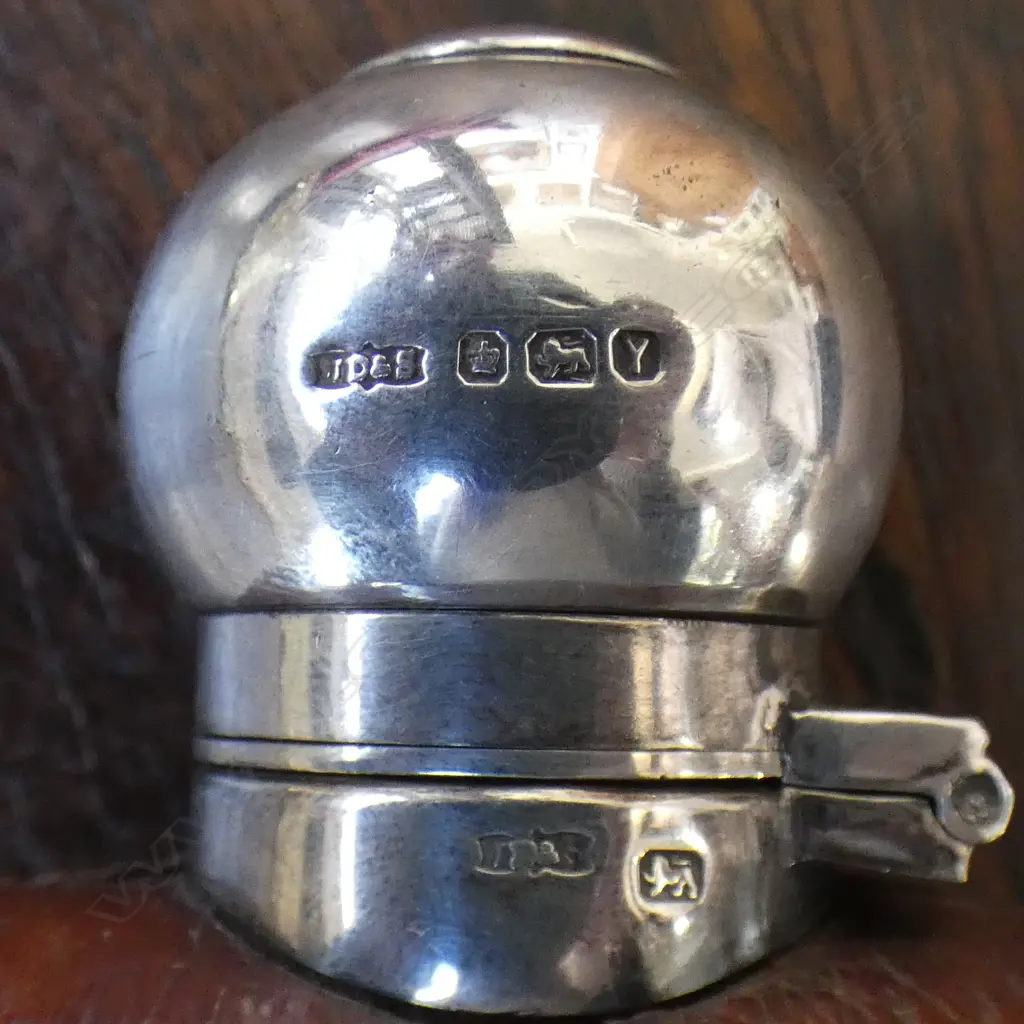 STG SILVER HIP FLASK SHEFFIELD 1886 Image 1++