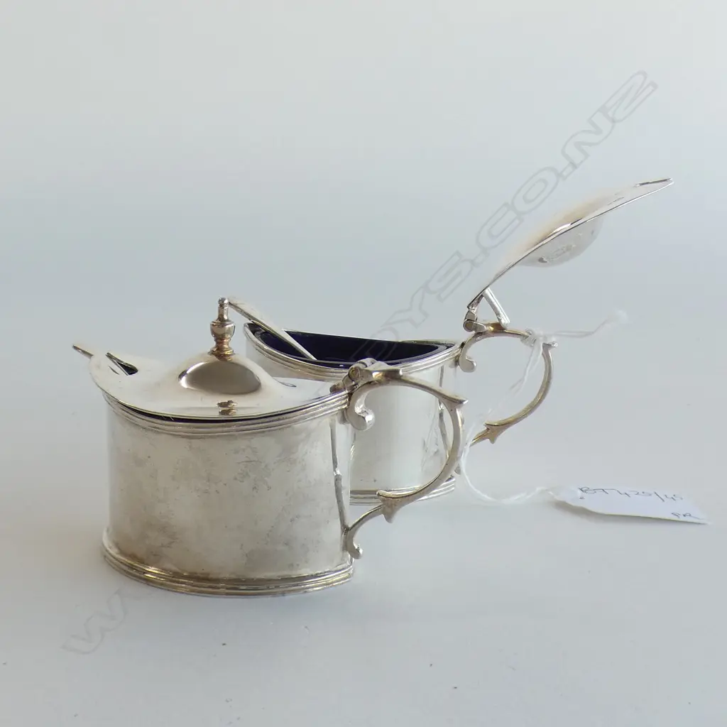 PR STG SILVER CRUETS CHESTER 1910 139 GRAMS Image 1++