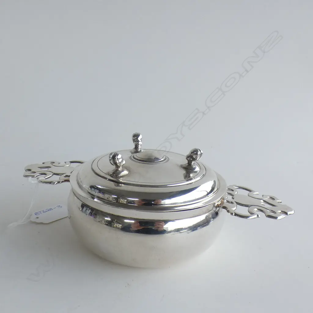 800 SILVER PORRINGER 341gm Image 1++