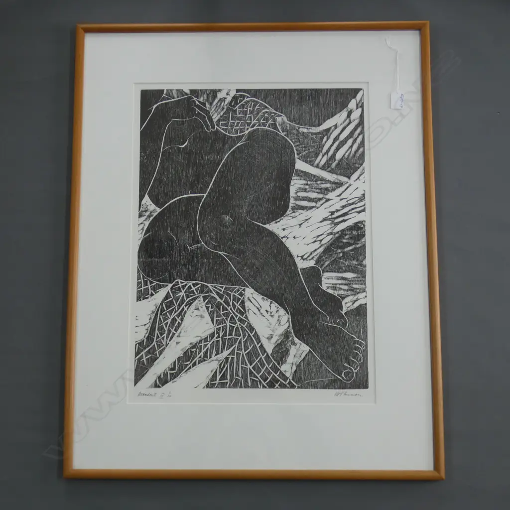 MARY FOREMAN WOODCUT 3 2/20 560x420mm Image 1++