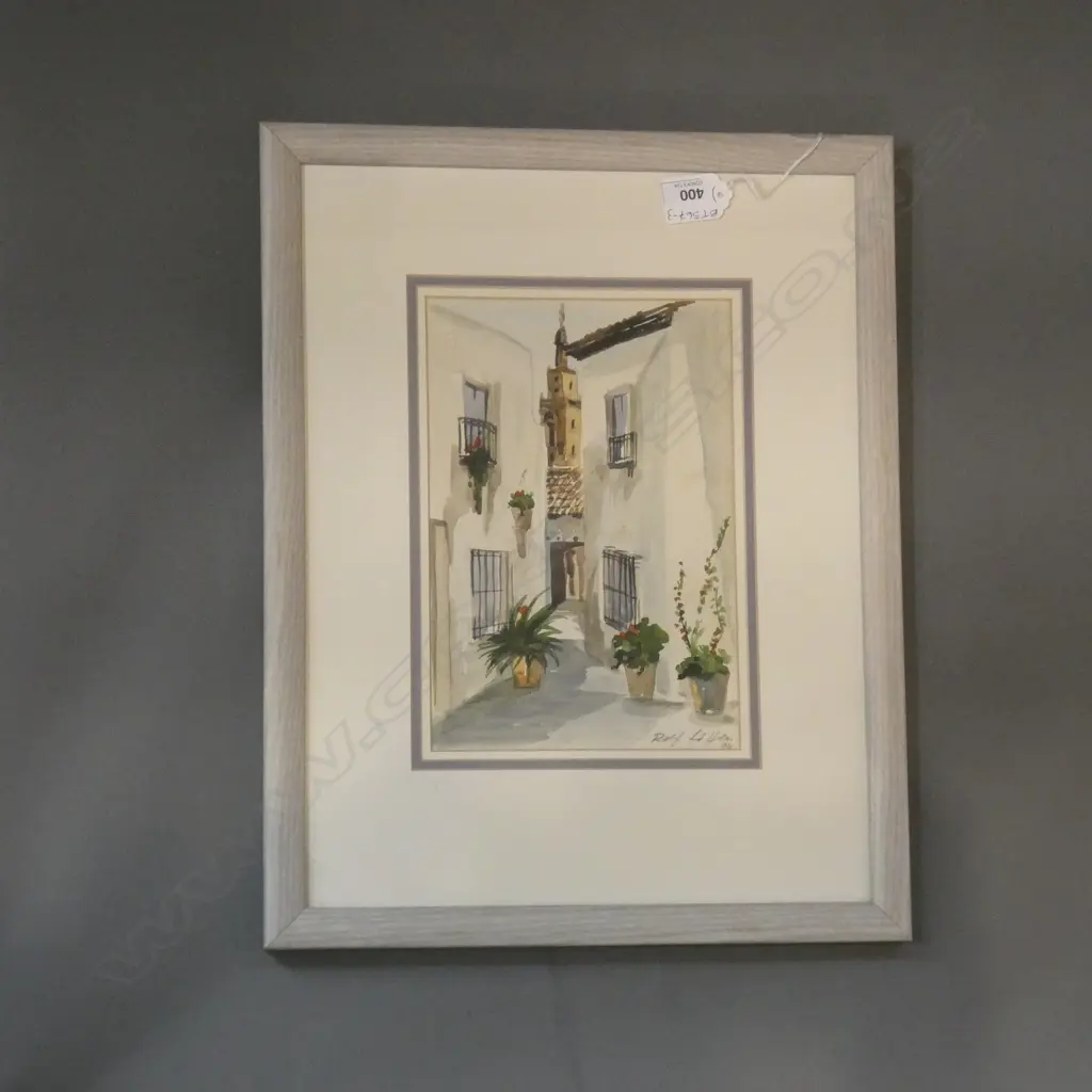 WATER COLOUR  SPAIN - SIGNED '94 155 X 230MM Image 1++