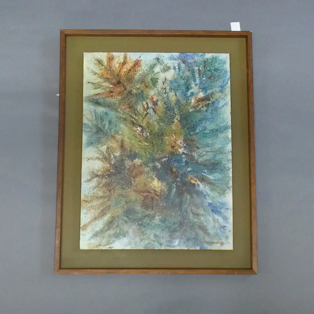 JUNE GREENFIELD ACRYLIC 'RADIATA III' 500x380mm Image 1++