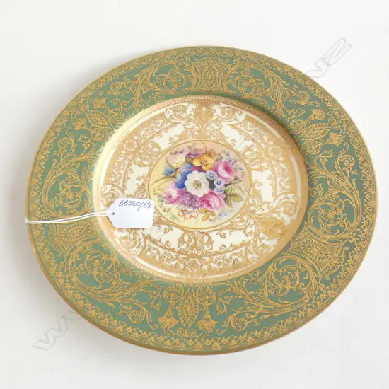 A Royal Worcester cabinet plate painted by E. Phillips