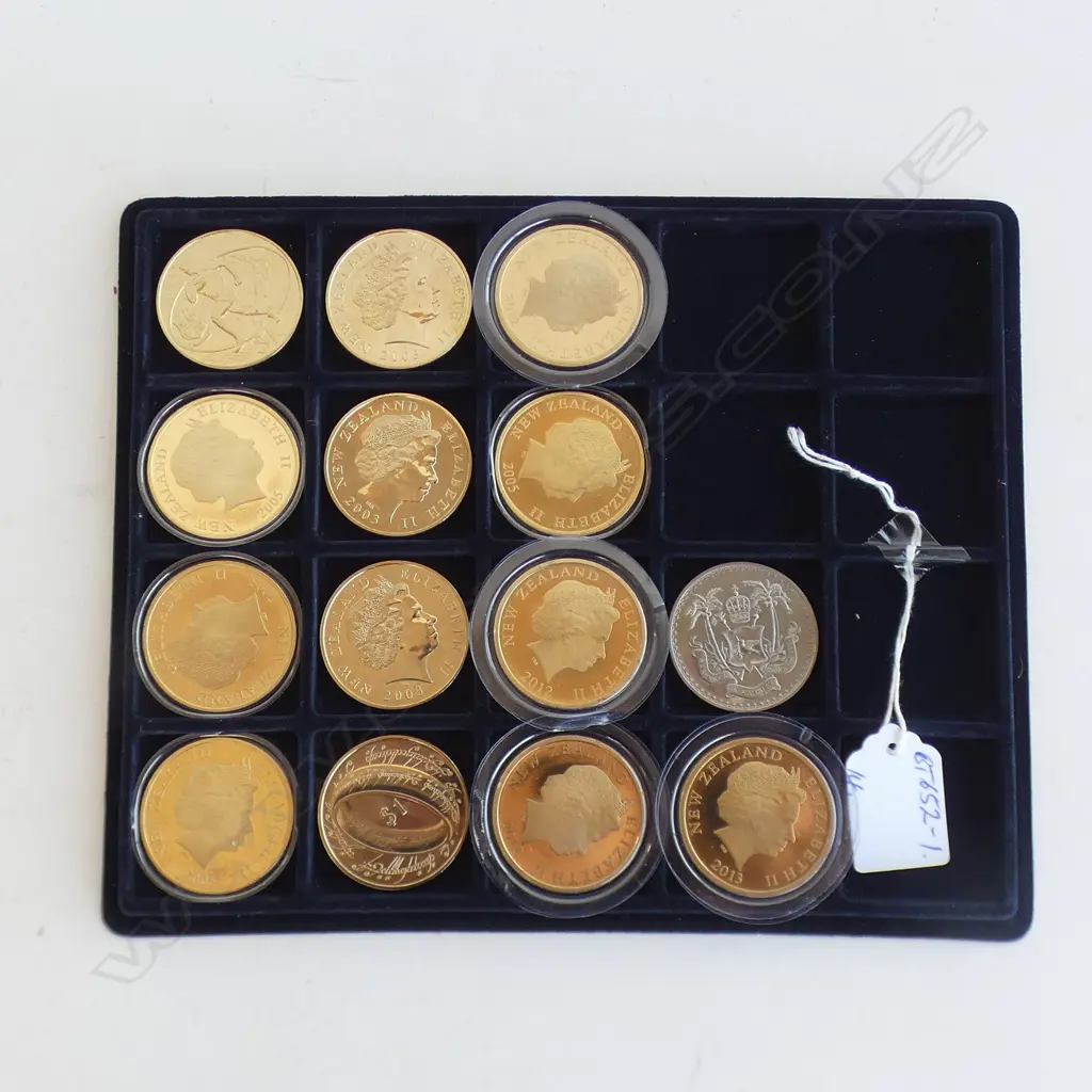 14 MAINLY NZ $1 UNC COINS C2000'S ..... Image 1++