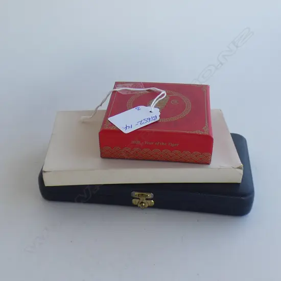 NZ 1970 PROOF SET.+ 2022 PROOF $2 TIGER + WESTERM SAMOA PROOF SET 1974