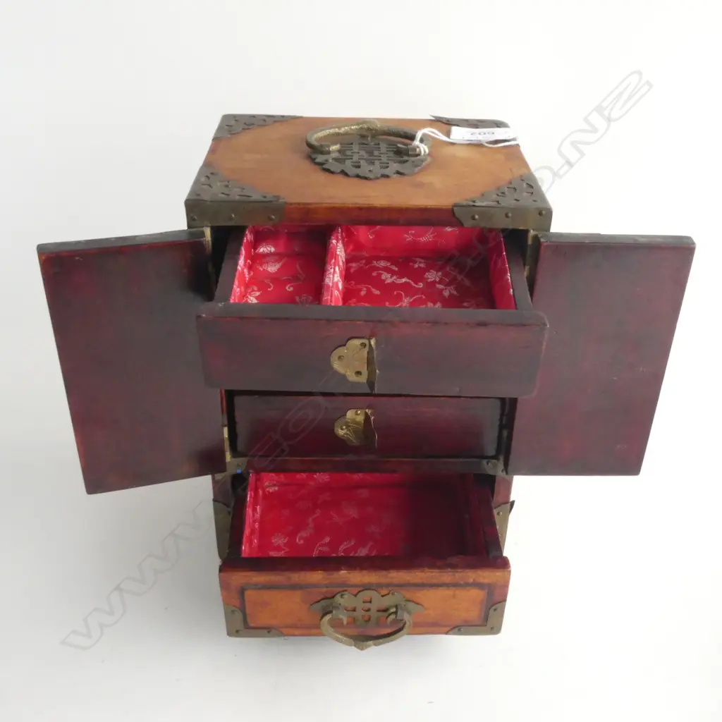 ASIAN JEWELLERY BOX H.215mm Image 1++
