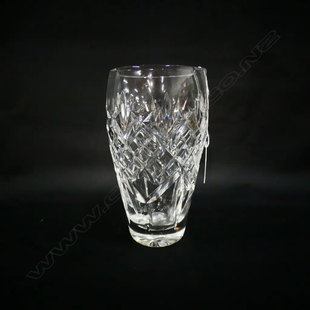 WATERFORD NOCTURNE CRYSTAL VASE H.150mm Image 1++