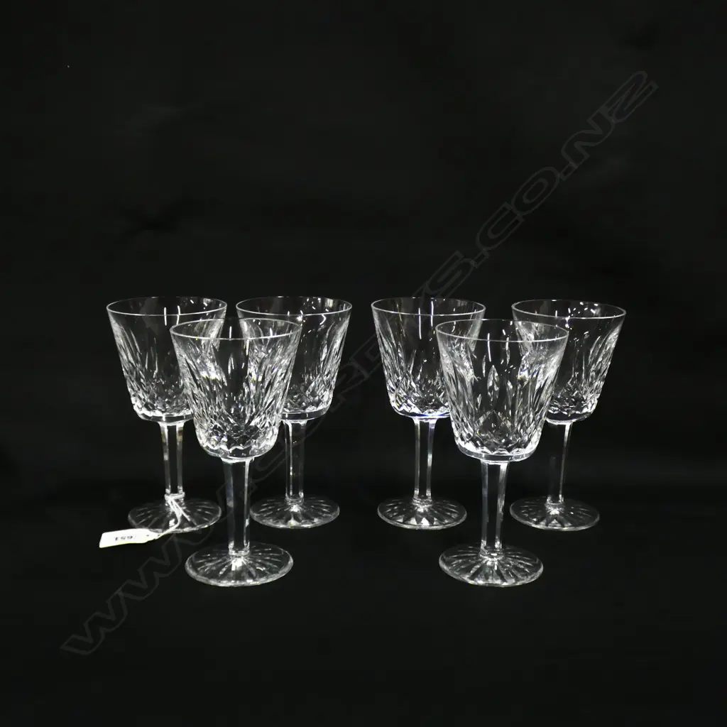 6 WATERFORD LISMORE GLASSES H.145mm Image 1++