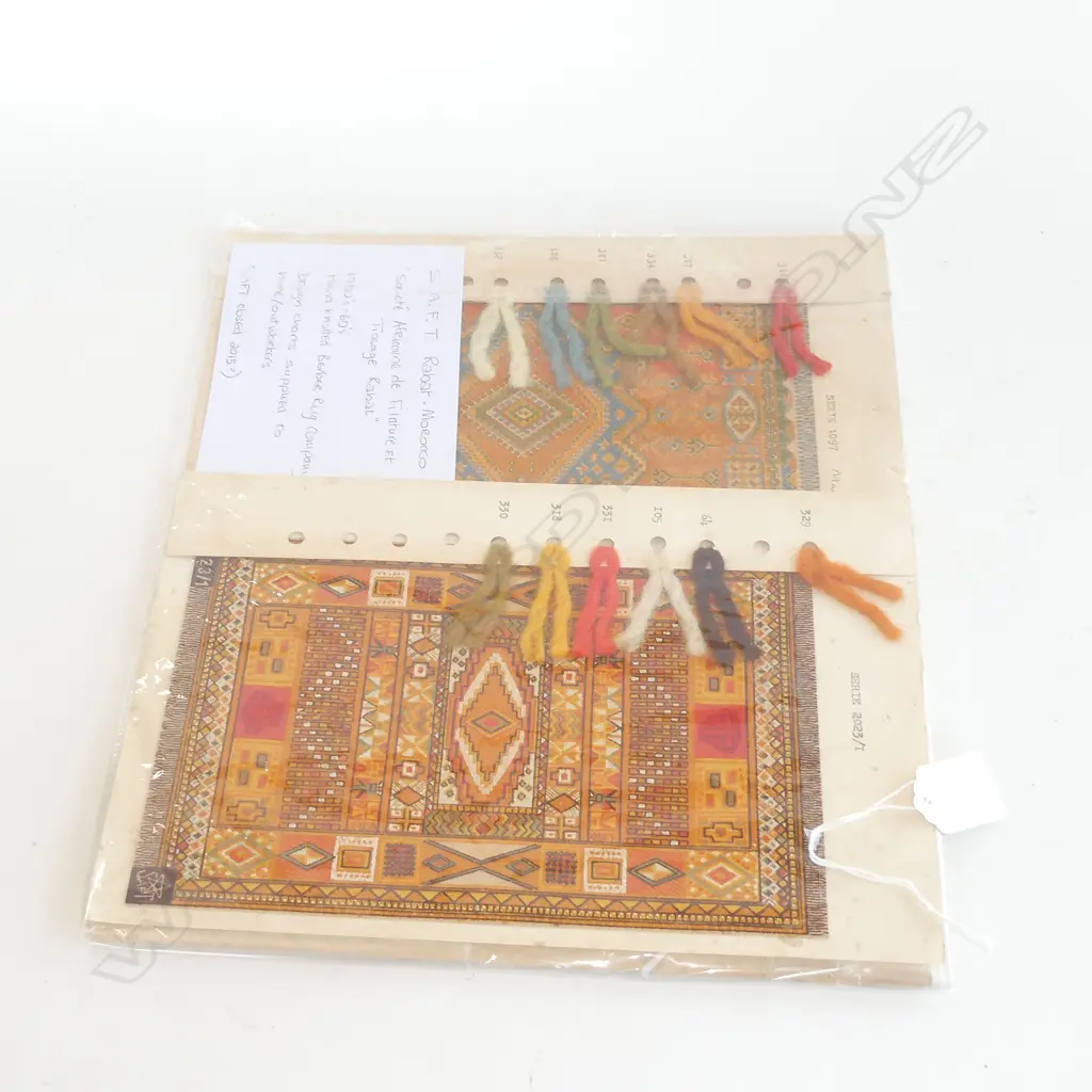 3 X S.A.F.T. RUG DESIGN CHARTS. (EXTRA DETAILS SUPPLIED) Image 1++