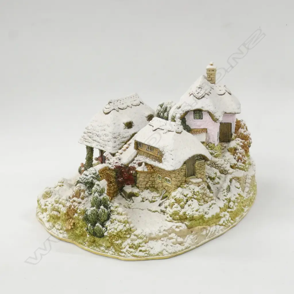 LILLIPUT LANE 'COCKINGTON FORGE IN WINTER' LTD ED 448 - IN ORIGINAL BOX  Image 1++