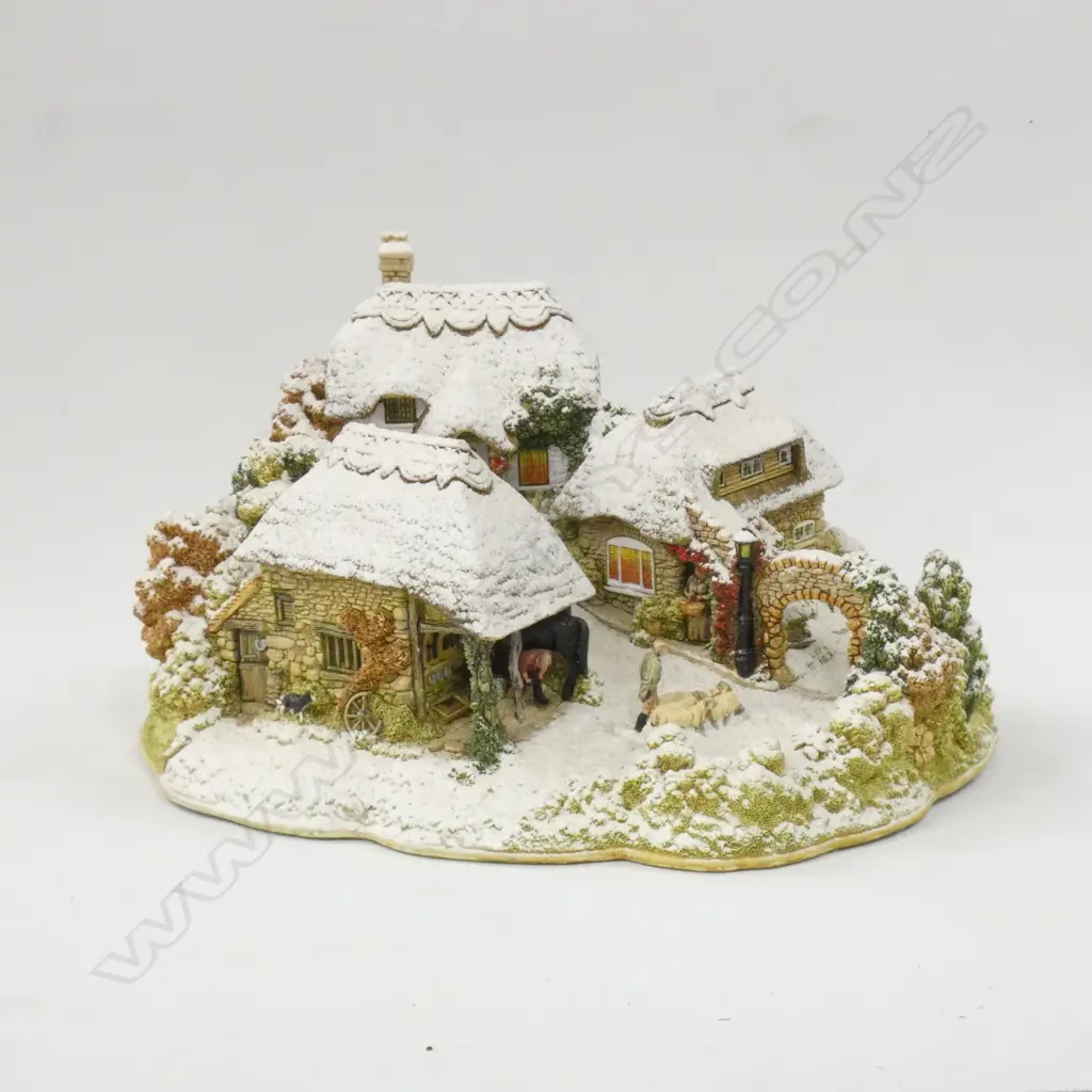 LILLIPUT LANE 'COCKINGTON FORGE IN WINTER' LTD ED 448 - IN ORIGINAL BOX  Image 1++