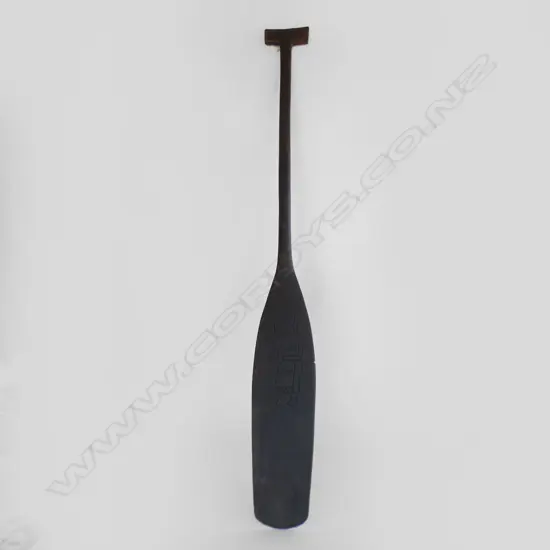 OLD TRIBAL PADDLE CARVED FIGURES