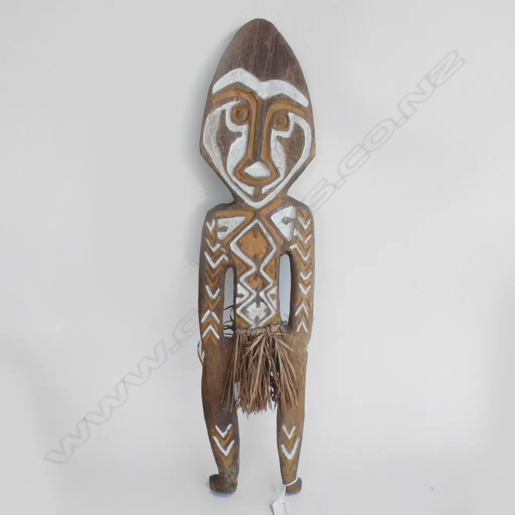 PAPUA NEW GUINEA TRIBAL FIGURE H 730 MM Image 1++