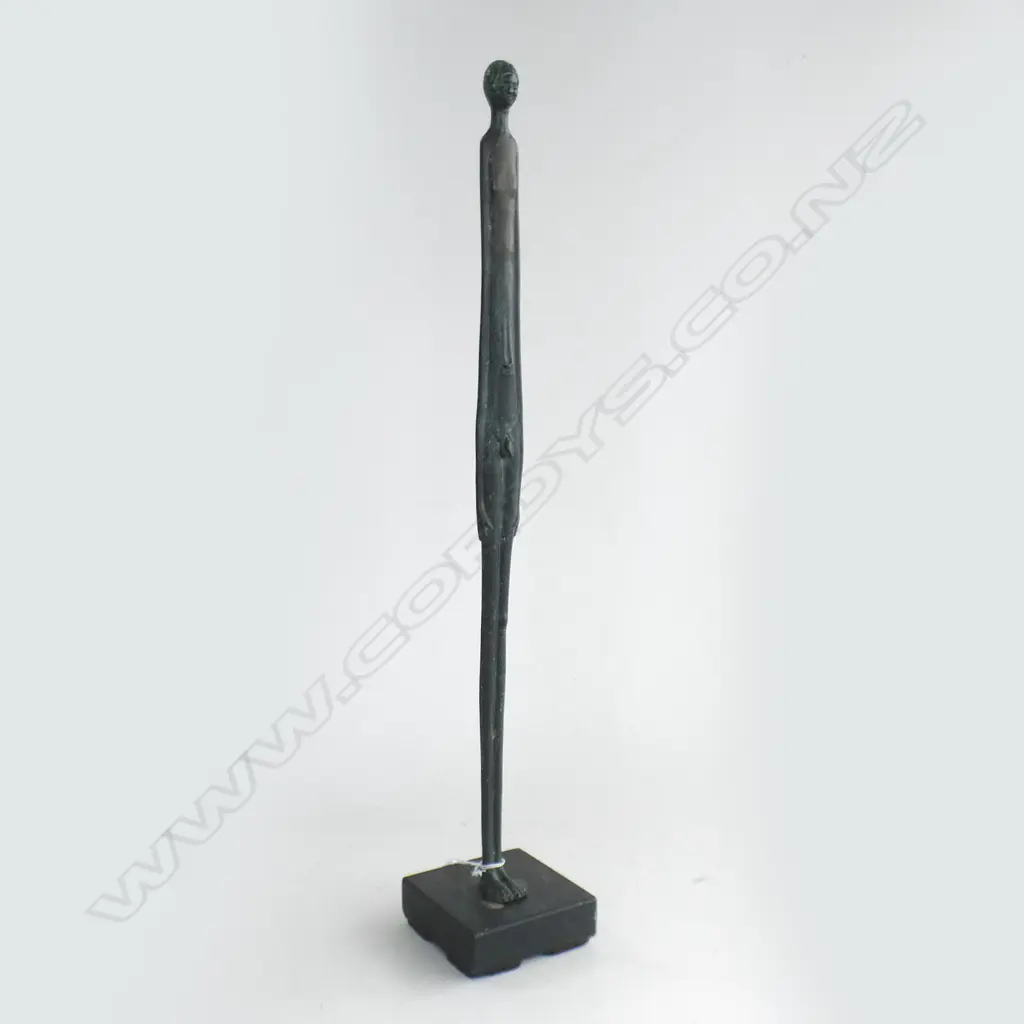 ELONGATED BRONZE BOY SCULPTURE H.580mm Image 1++