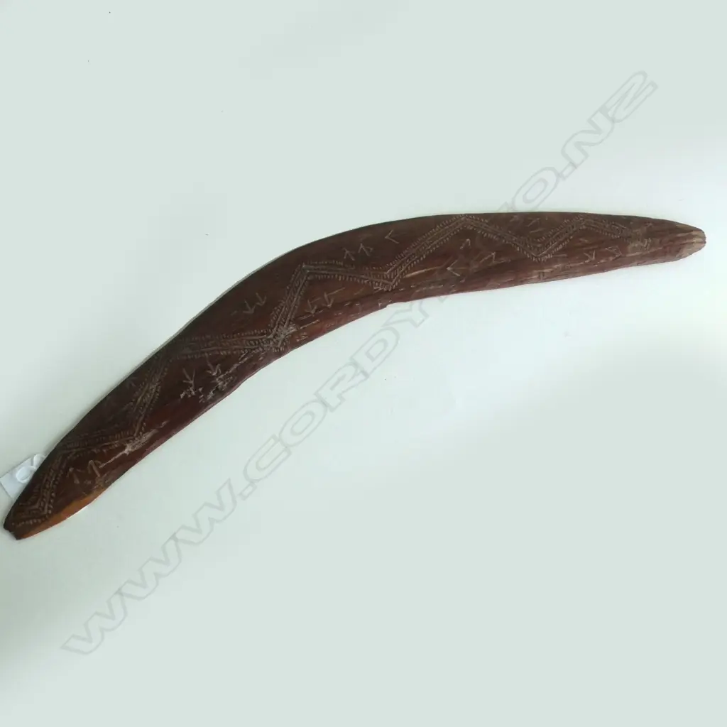 AUSTRALIAN ABORIGINAL BOOMERANG W.575mm Image 1++