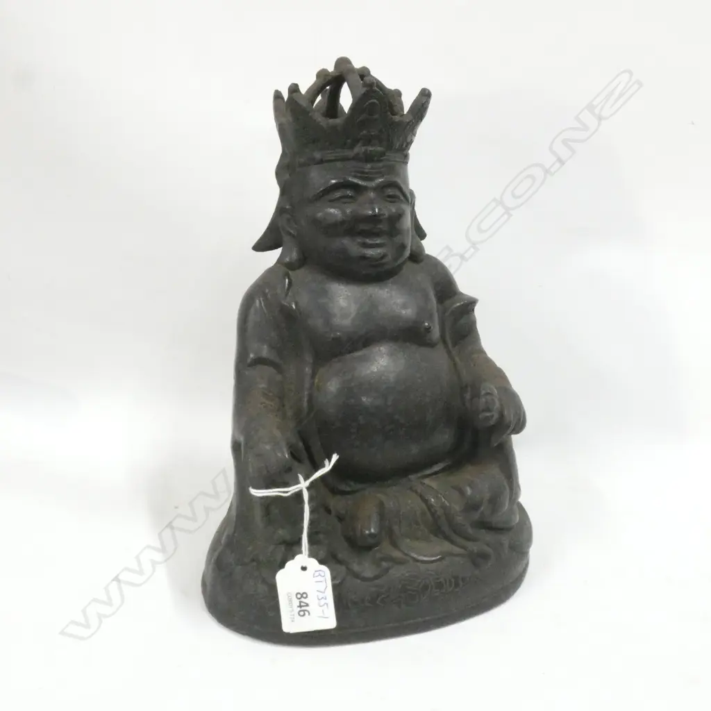 CAST IRON BUDDHA 180 x 230mm Image 1++