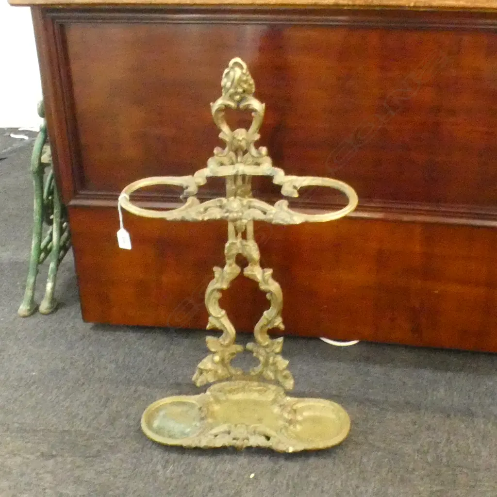 BRASS UMBRELLA STAND H.680mm Image 1++