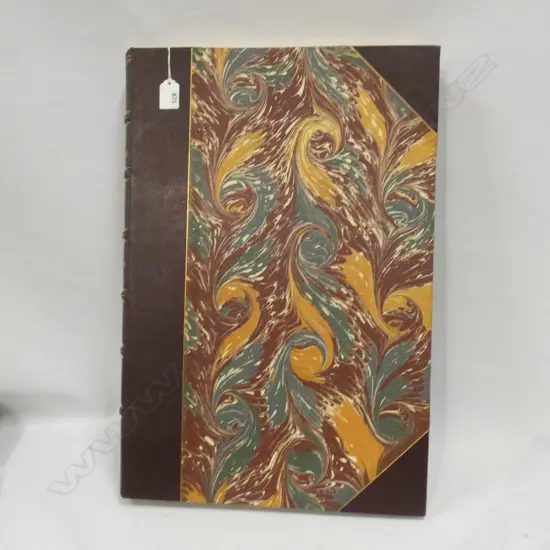GEORGE FRENCH ANGAS FACSIMILE REPRINT BOOK 'SOUTH AUSTRALIA 1846' LIMITED EDITION 193/1000, PUB.1967 