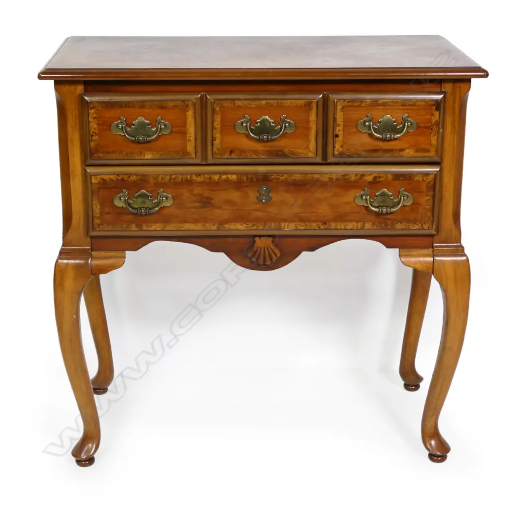 MODERN QUEEN ANNE STYLE LOW BOY,  760 x 410x 760mm Image 1++