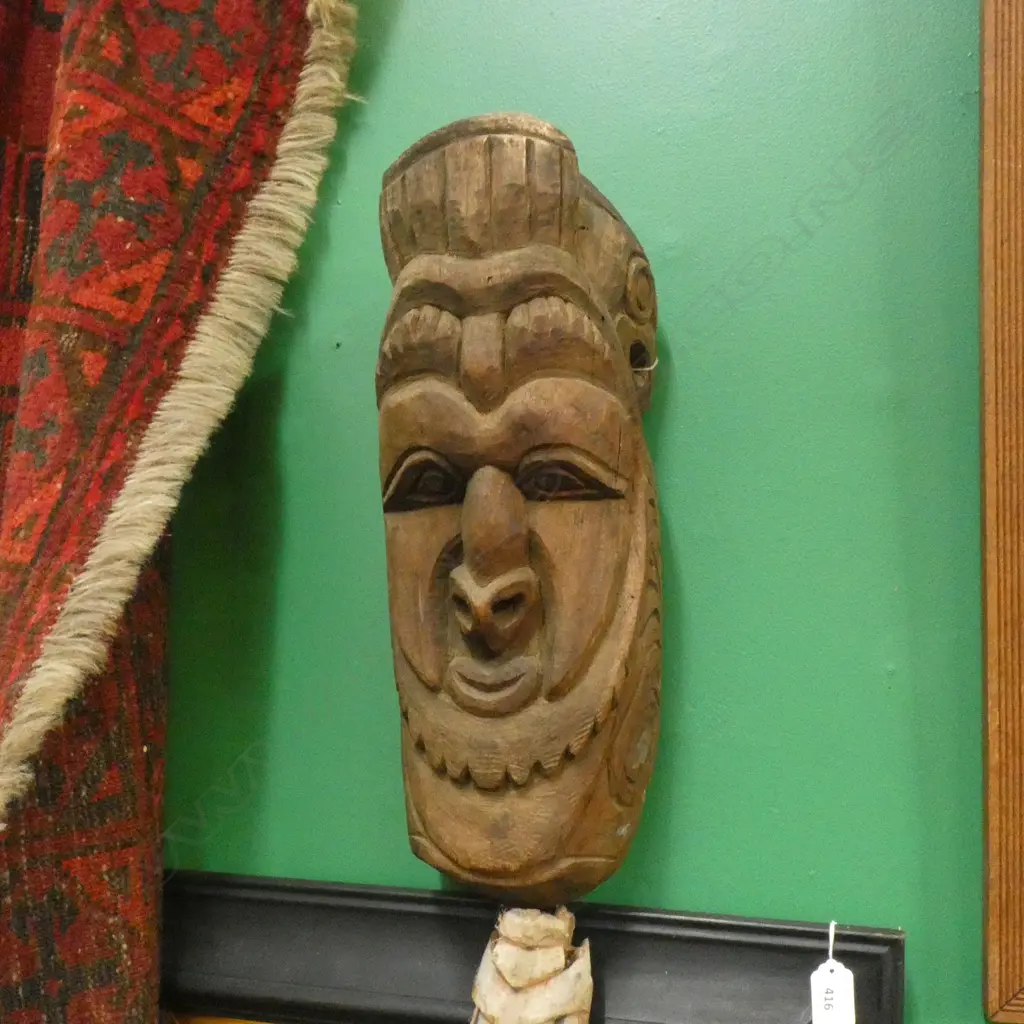 MELANESIAN MASK H.430mm Image 1++