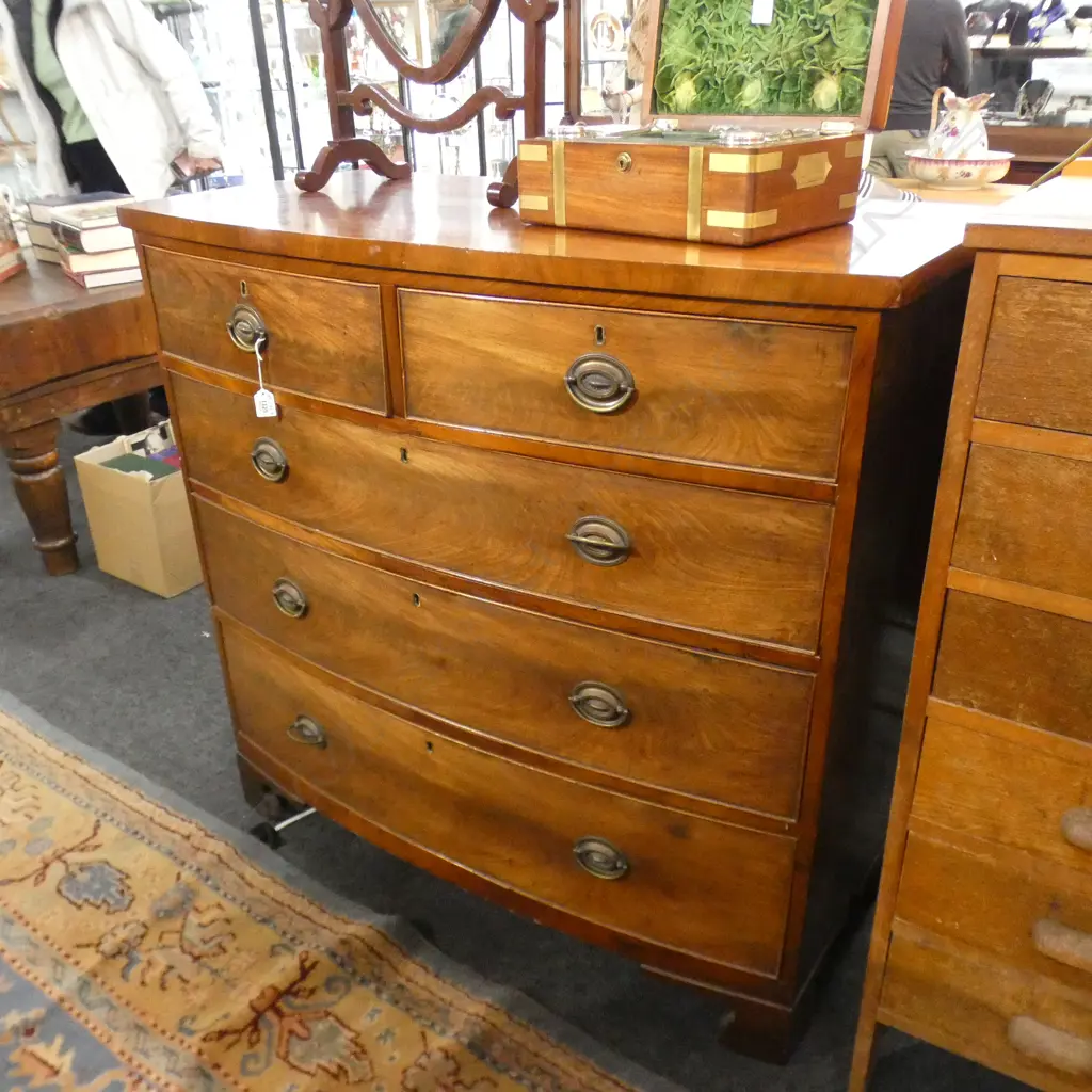 VINTAGE OAK 6 DRAWER CABINET...ex Highwic House the vendor is great great grandson of the first owner of Highwic Image 1++