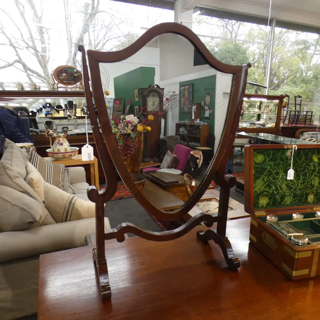 VINTAGE VANITY MIRROR H.615mm Image 1++