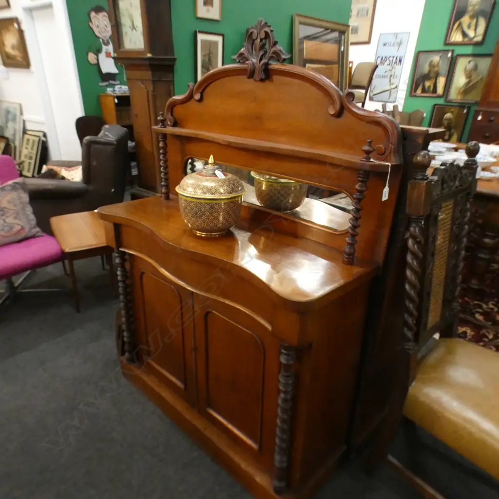 VICTORIAN MAHOGANY CHIFFONIER... Image 1++