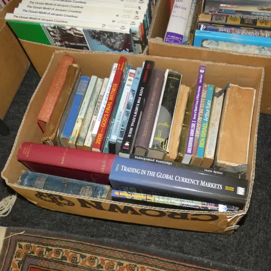 BOX LOT ASST. BOOKS
