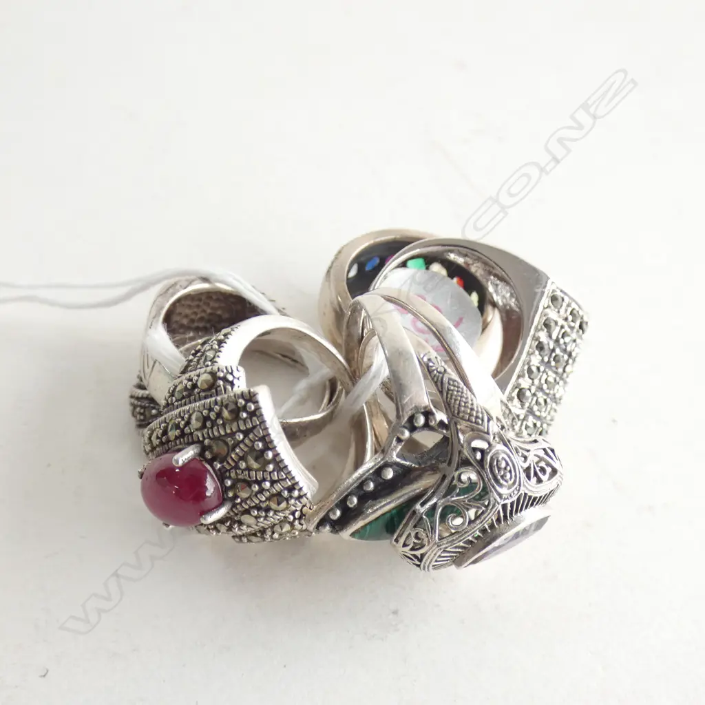 8 STG RINGS 32 GRAMS Image 1++