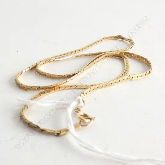 18CT GOLD NECKLACE 9.7 GRAMS