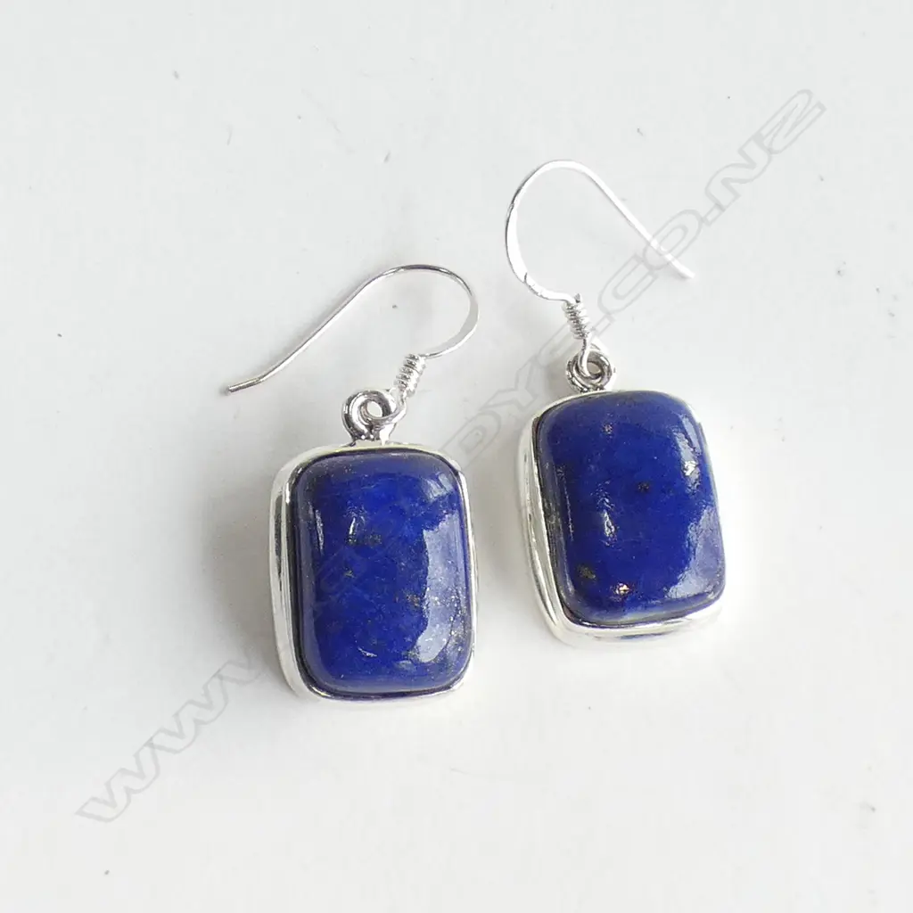PR STG & LAPIS LAZULI EARRINGS Image 1++