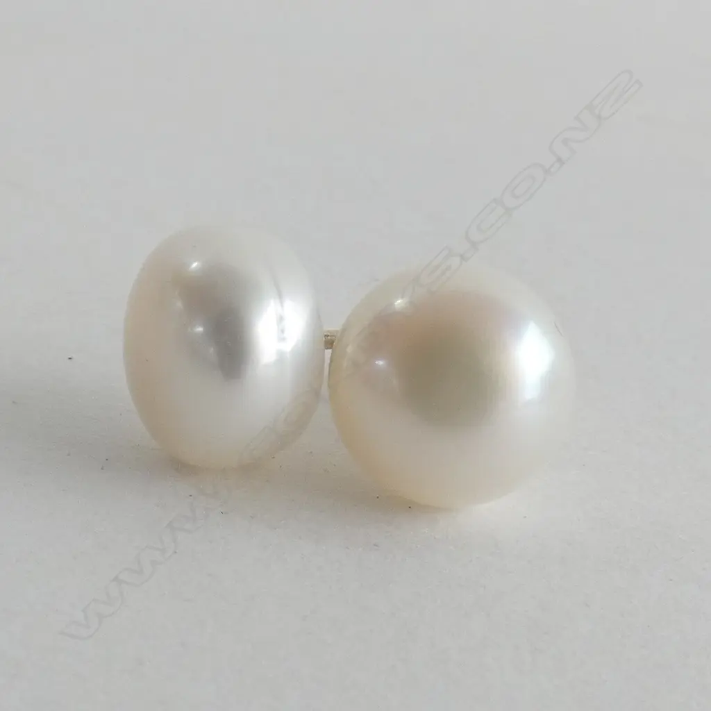 PR STG & PEARL STUD EARRINGS Image 1++