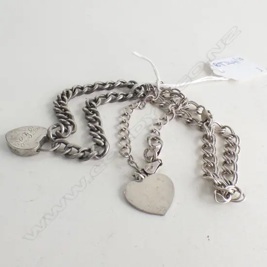 3 925 SILVER BRACELETS 29 GRAMS