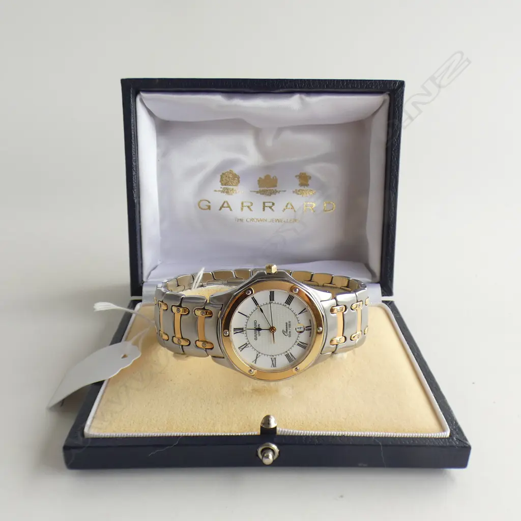 GARRARD 'OCEANA 50M/165FT' GENTS WRISTWATCH AS NEW BOXED... Image 1++