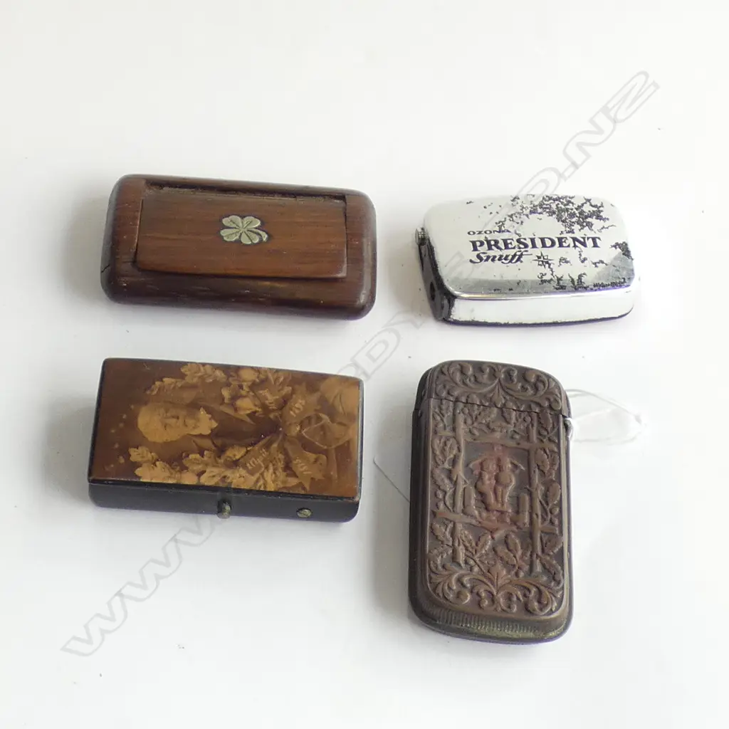 2x TREEN SNUFF + ANOTHER & EP VESTA Image 1++