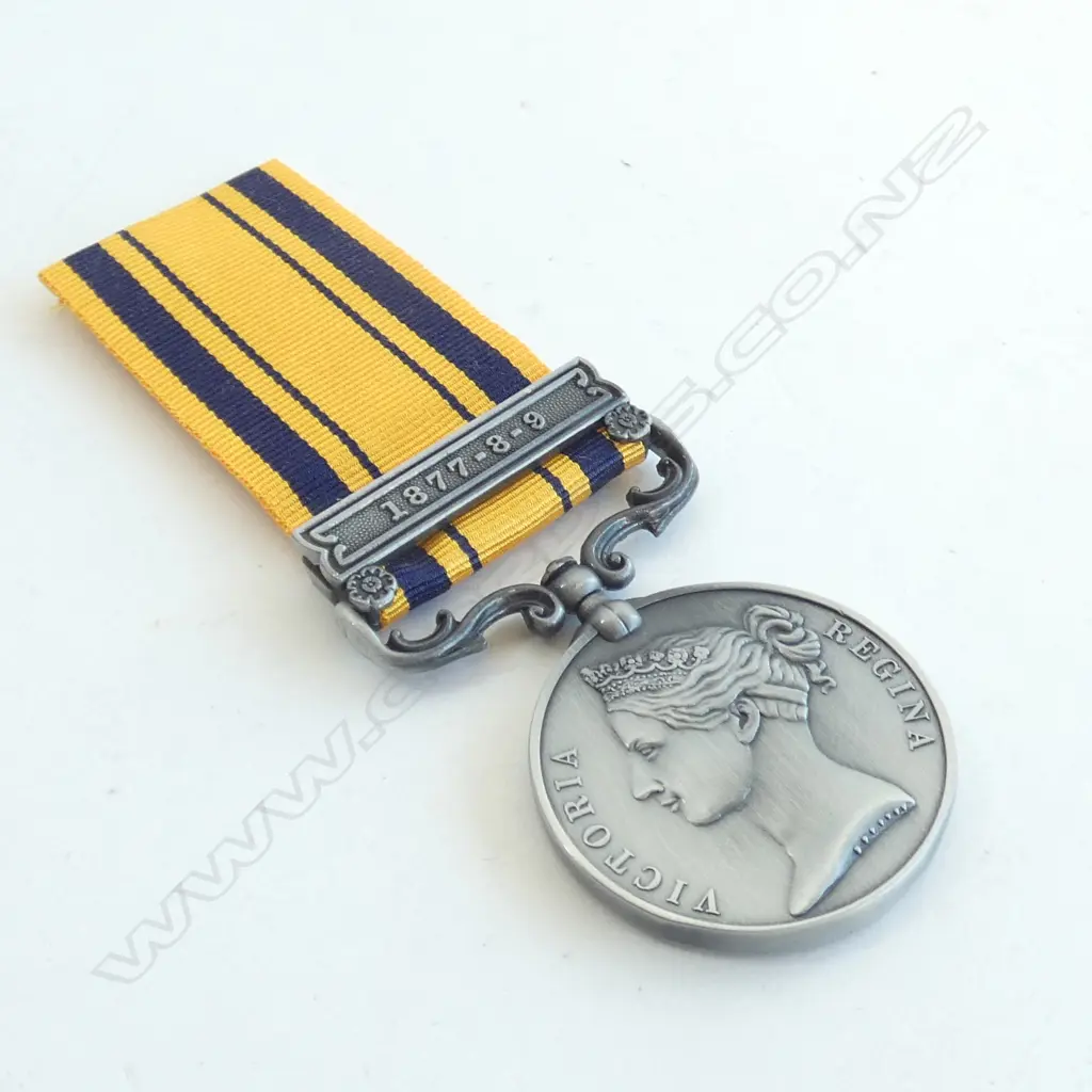 REPLICA SOUTH AFRICA MEDAL w 1877-8-9 CLASP Image 1++