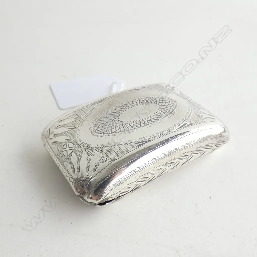 GEORGIAN STG SILVER SNUFF BOX LONDON 1808  Image 1++