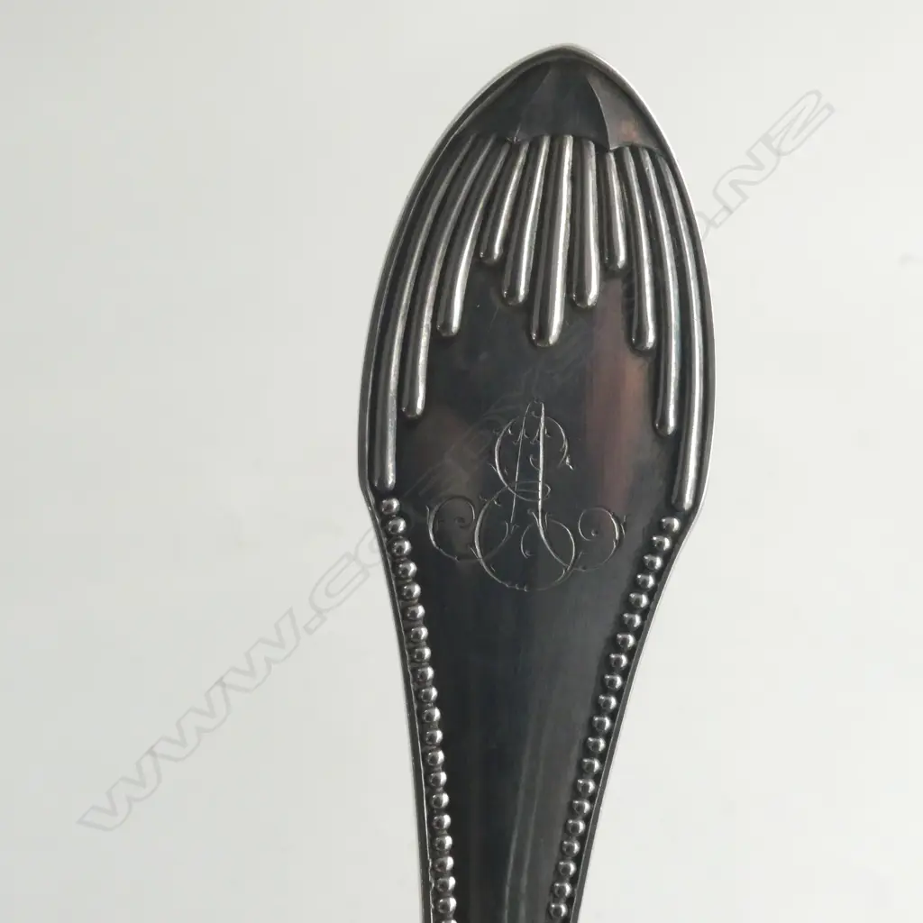 GERMAN 800 SILVER SOUP LADLE 222gm Image 1++