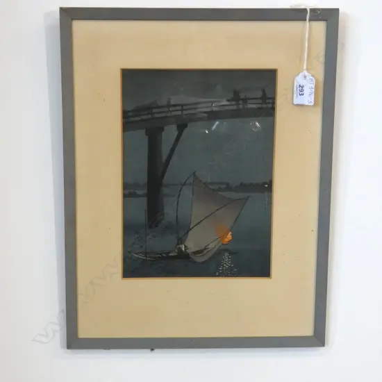 ORIENTAL PRINT 170 X 240MM