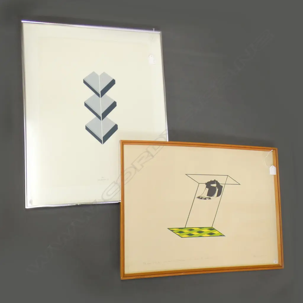 2 X CARL MAGNUS DRAWING-WATERCOLOUR-GOUACHE  ARTWORKS AND ASSOCIATED BOOKS ETC Image 1++