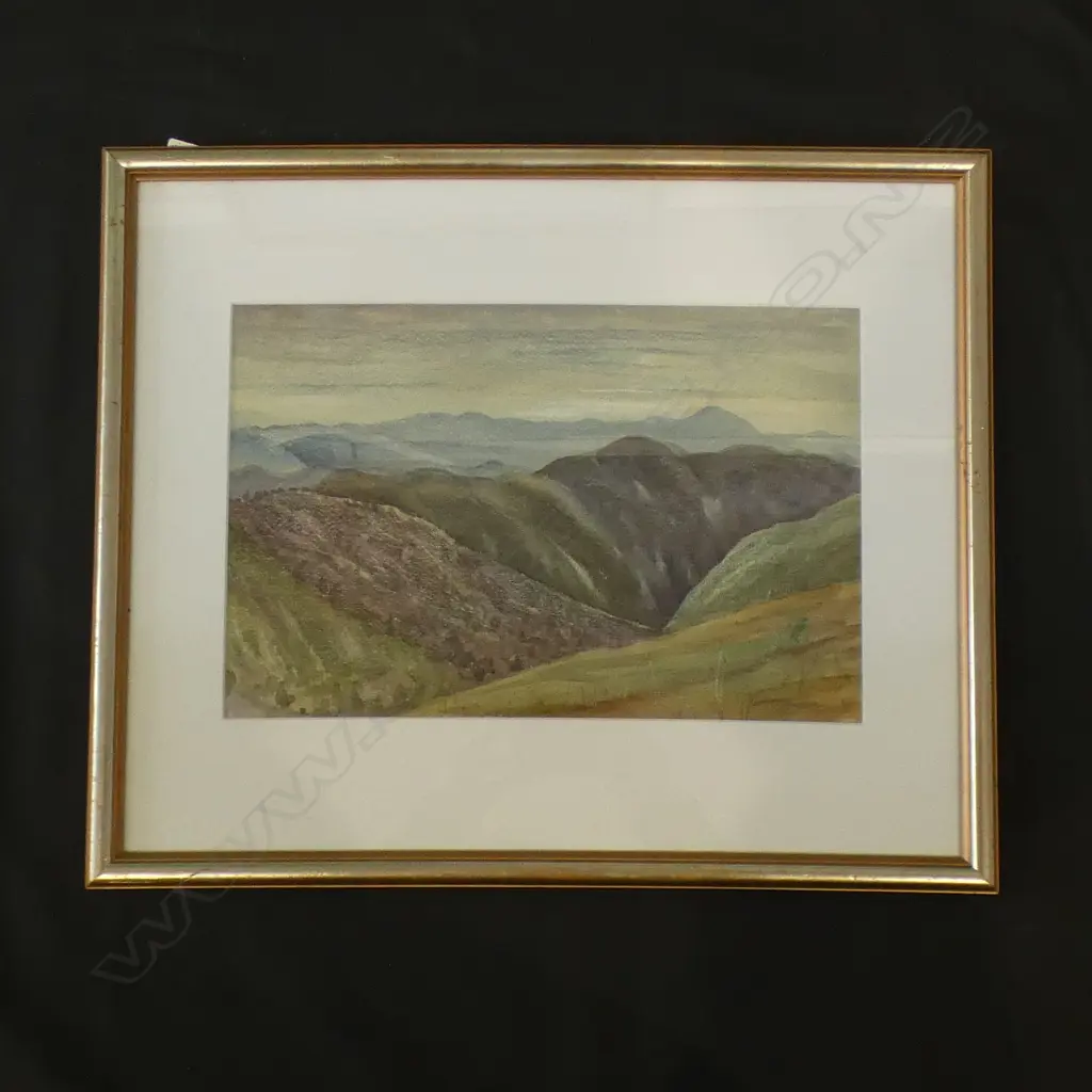 G. E. FAIRBURN W/C ITALY 1965 250x370mm  Image 1++